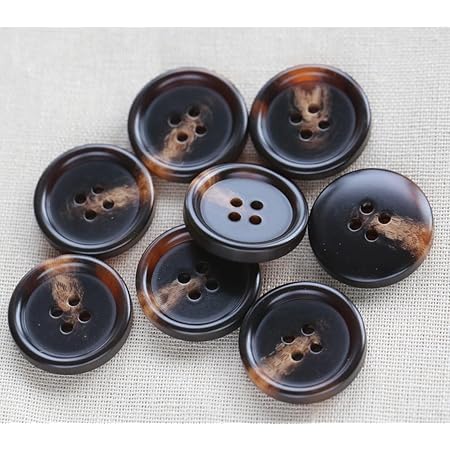 AjorCrafts® 40pcs 18 Crea White Pearlescent Galaxy Effect 2 Holes Sall Round Resin Sewing