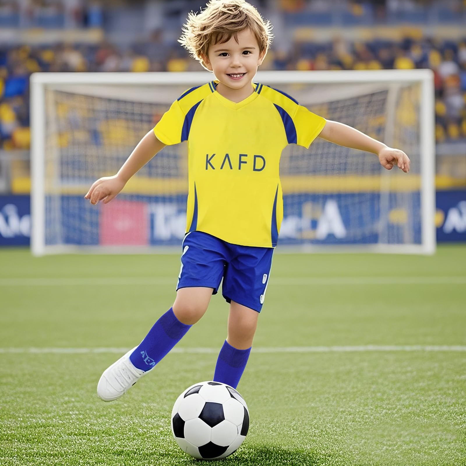 Okdance Kit da calcio per bambini, nuovo kit da calcio per ragazzi, maglia da calcio per casa e fuori casa, set di abbigliamento da allenamento regalo per ragazzi e ragazze
