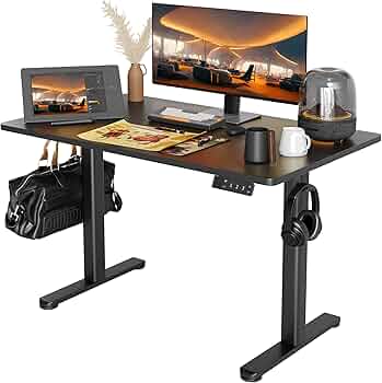 Amazon | Claiks 昇降デスク 電動 スタンディングデスク 昇降式