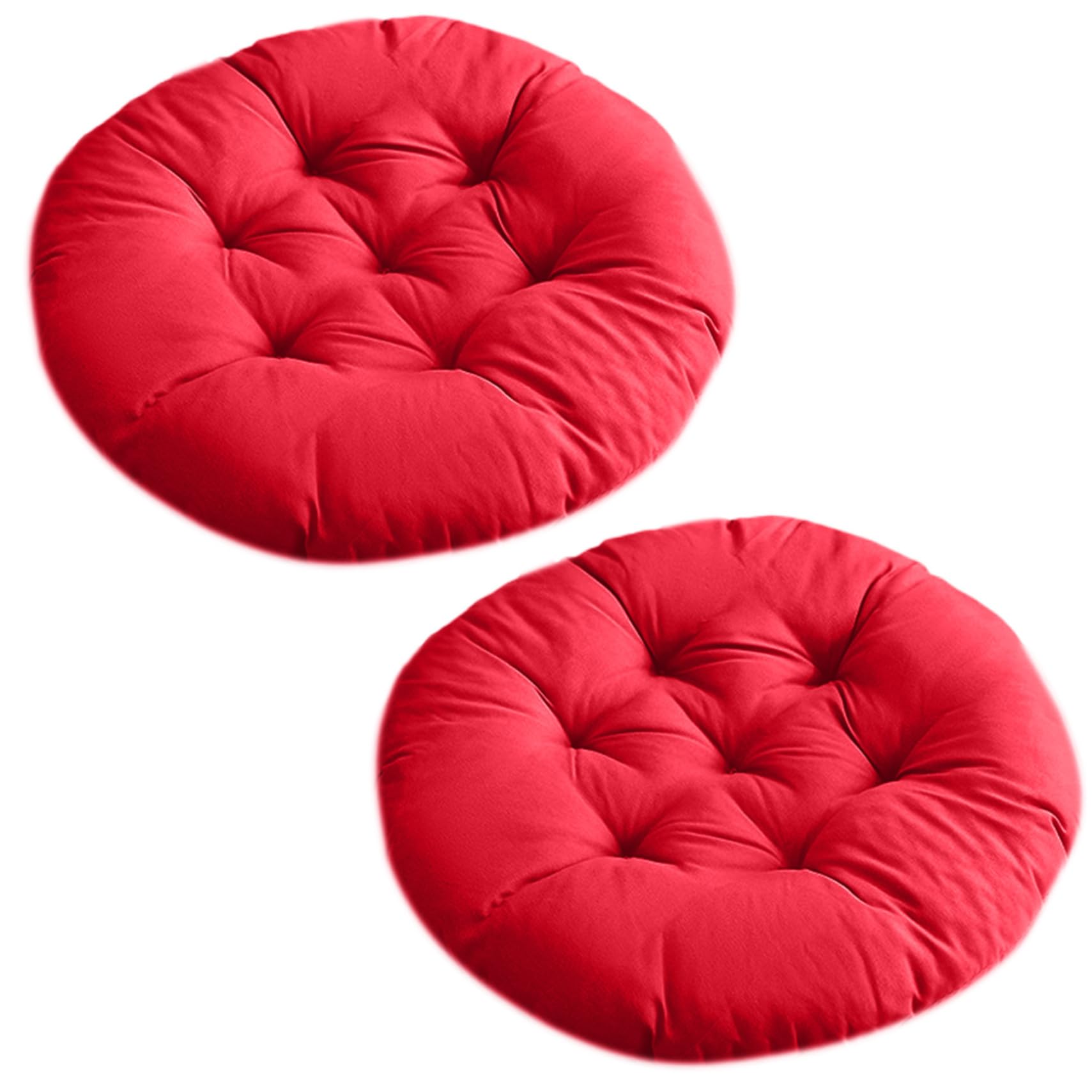 Almohadas de suelo de 14 pulgadas para crear un rincón de yoga y relax en el balcón de casa
