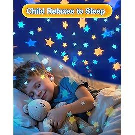 Dinosaur Night Light for Kids,Toys for 2-4 Year Old Boys,Star Projector 360Degree Rotation, 9 Lighting Color Modes,Birthday Gift Decorations, Stars for Ceiling Projector for Bedroom Decor