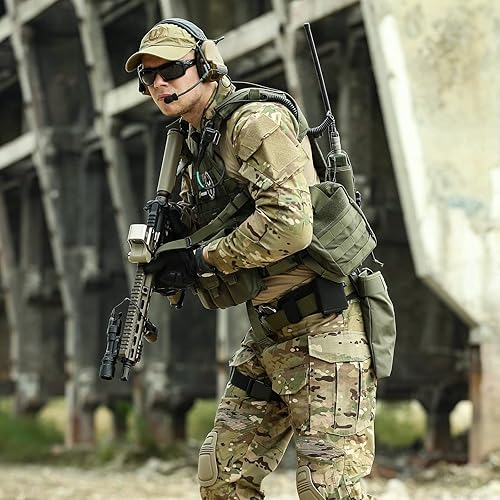 Vista 5 de Camisa de camuflaje G3 con coderas para hombre, uniforme de caza, equipo de paintball