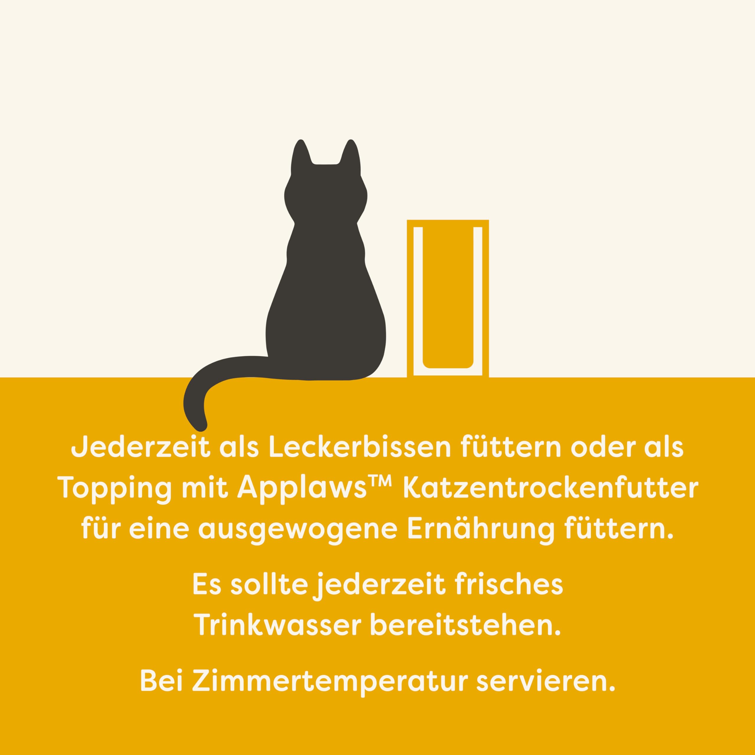 Applaws 100% natürlicher, getreidefreier, cremiger, leckbarer Thunfisch-Snack für Katzen und Kätzchen, 32 x 15g-Sachets