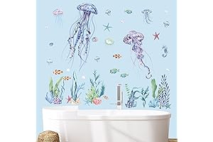 Jellyfish Wall Decal for Nursery Room Decoration