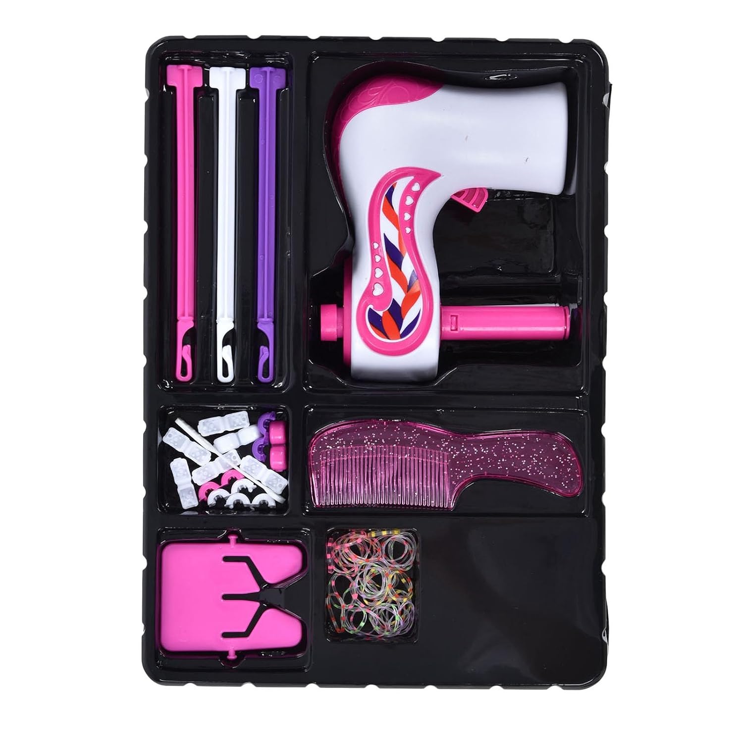 Dpofirs Rotating Hair Braider For Children | Automatic Electric Styling Machine With DIY Tool Kit