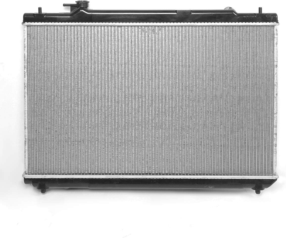 DNA Motoring OEM-RA-2453 2453 Factory Style Full Aluminum Core Cooling Radiator Compatible With 2001-2007 Highlander 2.4L