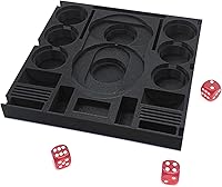 Vista 2 de Bandeja de organización de equipo y accesorios para HeroClix, accesorios impresos en 3D, juegos de guerra de mesa y juegos de rol