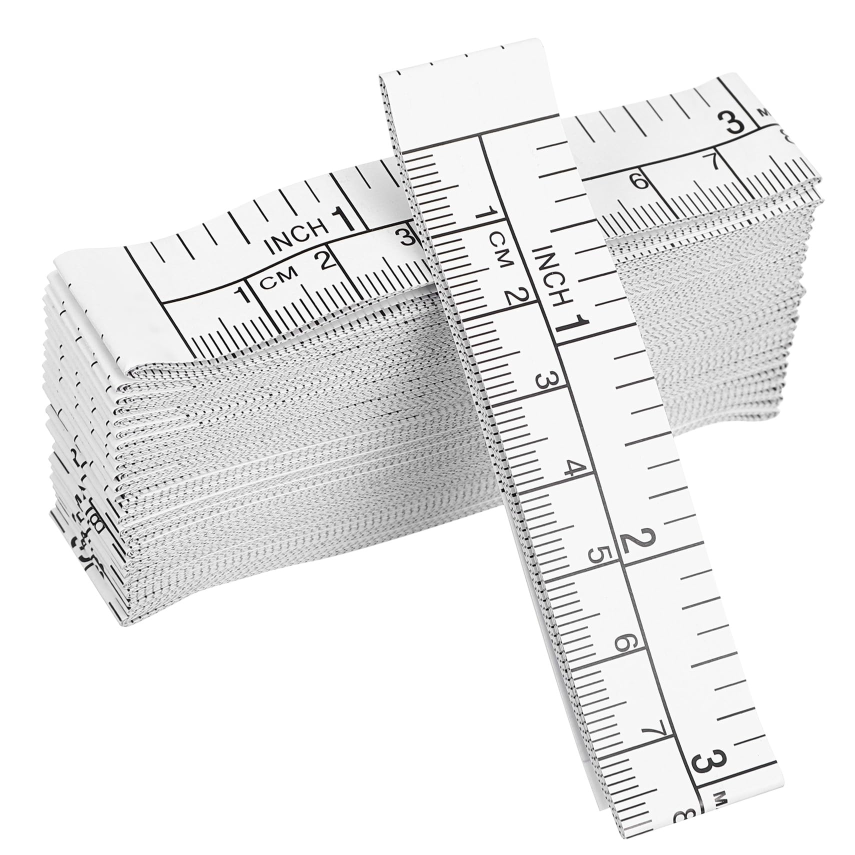 25piezas Regla De Papel Graduada Desechable De Herramientas De Medición Corporal De Papel Métrico Para Heridas Medición Desechable De Uso Fácil