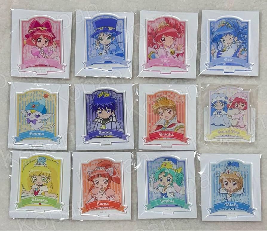 ふしぎ星の☆ふたご姫 アクリルスタンド ファイン＆レイン 2点セット Amazon.co.jp: ふしぎ星のふたご姫 アクリルスタンド ファイン
