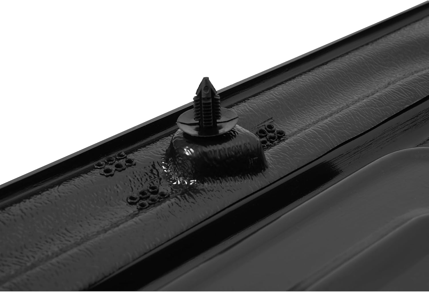 Front Inner Door Panel Kit Compatible with 1980-1986 Ford F150 F250 F350 Bronco Door Trim Panel with Padded Armrest Plastic(ABS) Painted Black