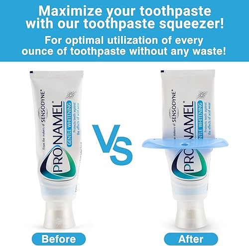 Miniatura 17 de Tilcare - Tapas de pasta de dientes con cierre automático, paquete de 6, dispensadores de tapas sin residuos para baño de adultos y niños, tapas