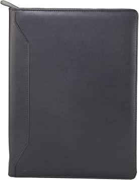 Monolith Conference Folder with A4 Pad and Calculator - Black
