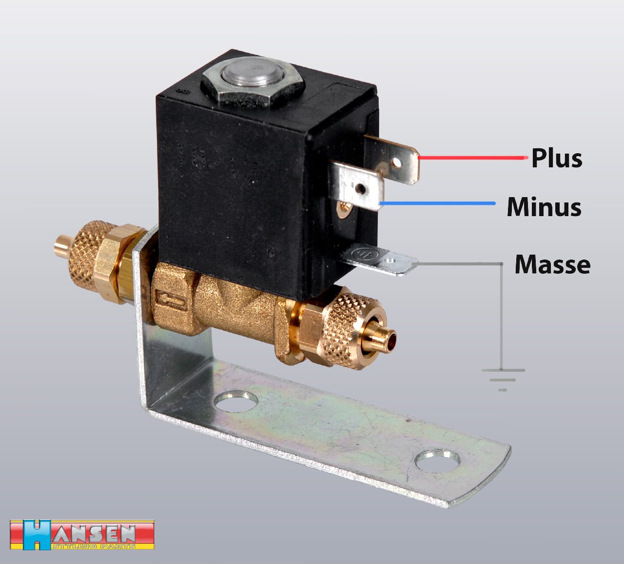 MARCO zawór magnetyczny zawór elektryczny 24 V do klaksjalnika ~