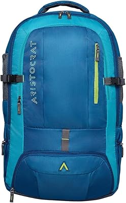Aristocrat 45 Ltrs Teal Blue Rucksack (Duro)
