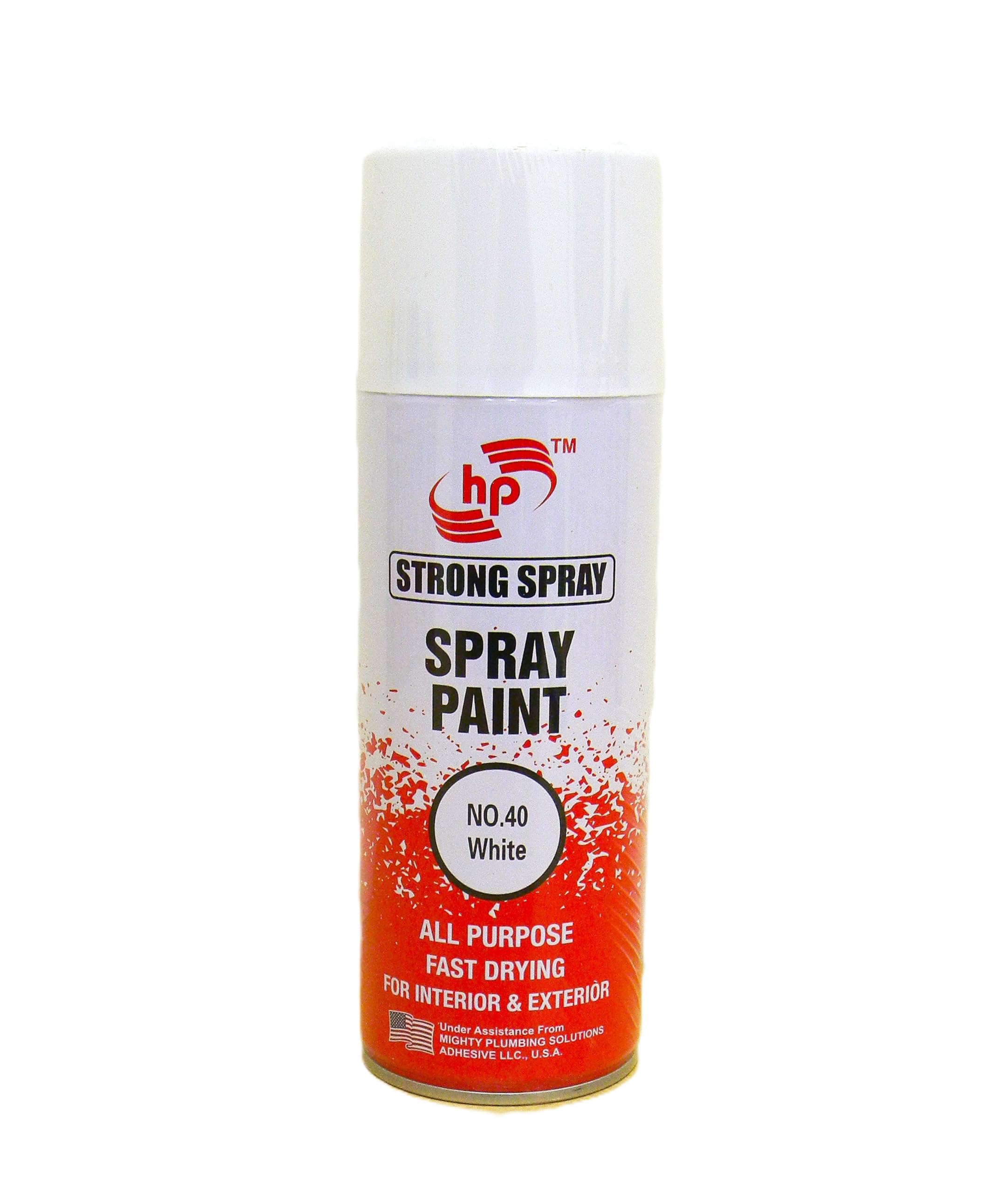 HP Strong Spray Paint – Multi Surface Fast Drying Aerosol for Metal, Wood, Glass, Plastic & Ceramic (400 ml) (Pack of 2) (White - #40)-image-49