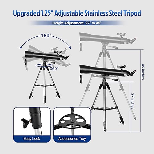Miniatura 6 de ESSLNB Telescopio 3.543 in Apertura 27.559 in