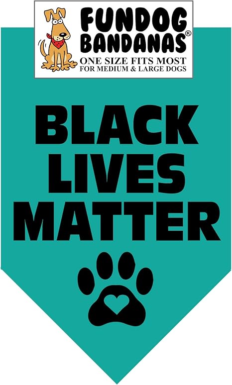 Blm dog bandana Clearance