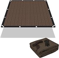 Vista 32 de FAIR WIND - Tela de Sombra 90% de Protección Solar, Pantalla de Privacidad, Cobertura para Patio, Toldo con Ojales, Red de Sombra para Jardín, Gris