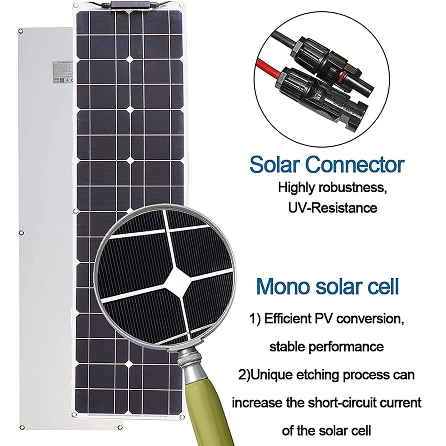 Kit modulo pannelli solari flessibili 400 W / 800 W Pannello solare monocristallino Caricabatterie solare portatile con controller 40 A per auto, camper, roulotte, camper, tetto, casa, sistemas,2x200W