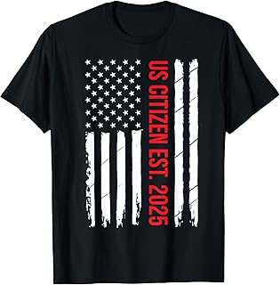 US Citizenship Decoration American New USA Citizen T-Shirt