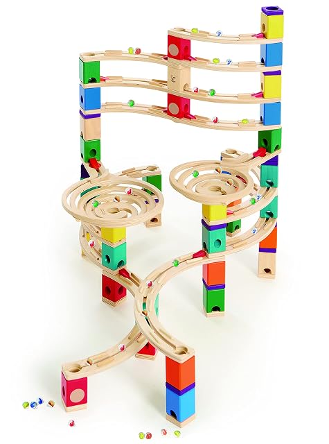 Foto 4 de 8 de Hape El Ciclón - Circuito de Canicas Vertiginoso para Niños de 4+ con 202 Piezas