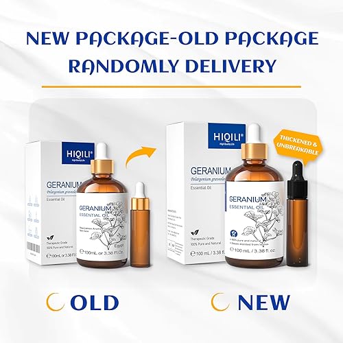 Miniatura 400 de HIQILI Aceite esencial de albahaca de 1 fl oz, 100% puro sin diluir para la piel, difusor, 1.0 fl oz