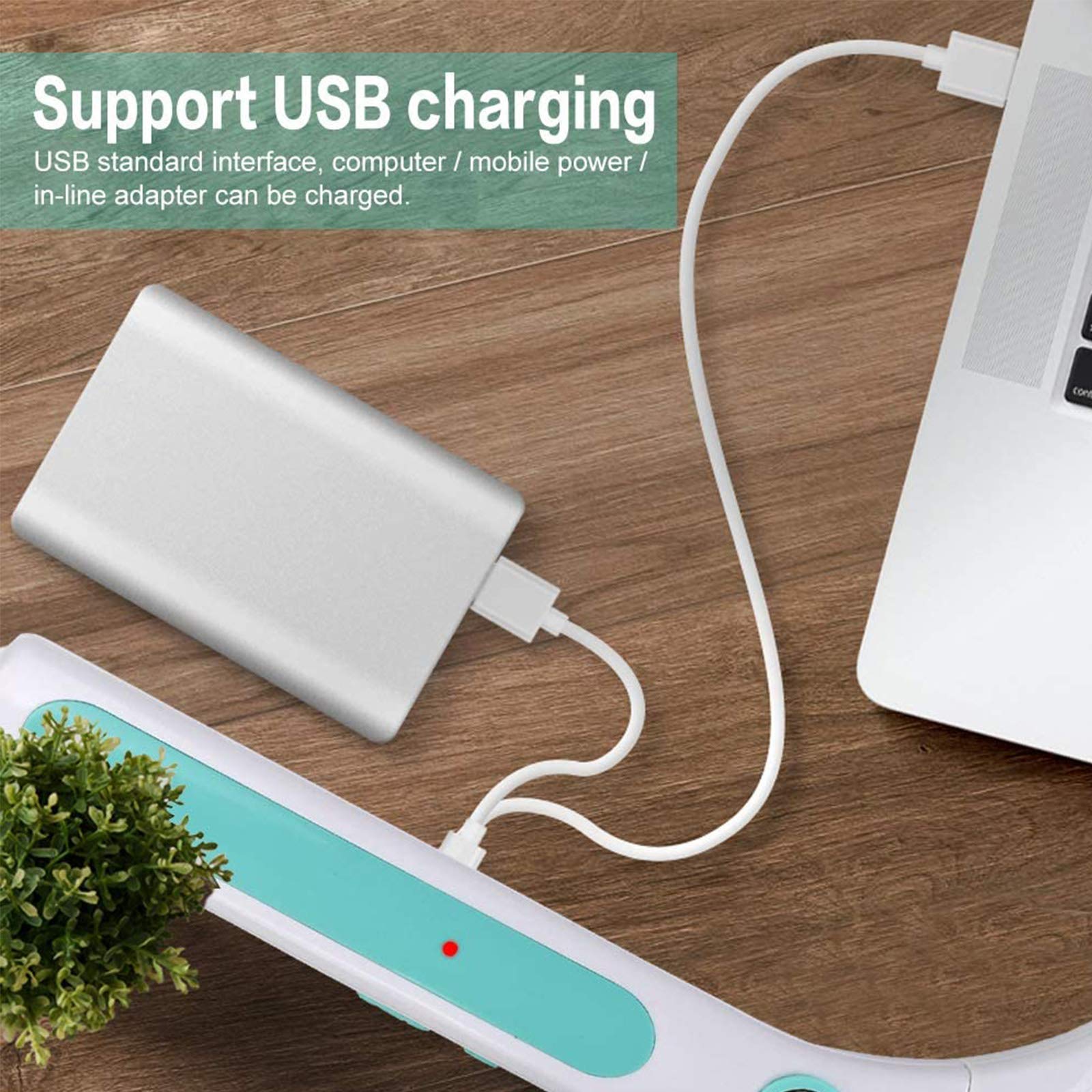 Racchetta Elettrica con Maglia a Triplo Strato, per Uso Esterno Interno (USB Ricaricabile)