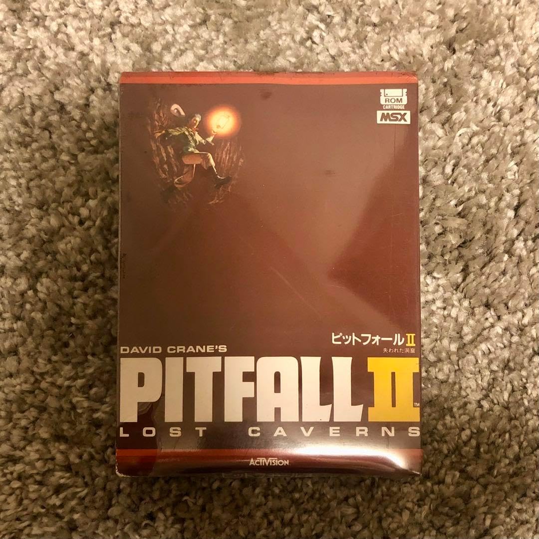 【未開封】ピットフォールⅡ 失われた洞窟 MSX 専用カートリッジ 未開封】ピットフォールⅡ 失われた洞窟 MSX 専用カートリッジ 未開封