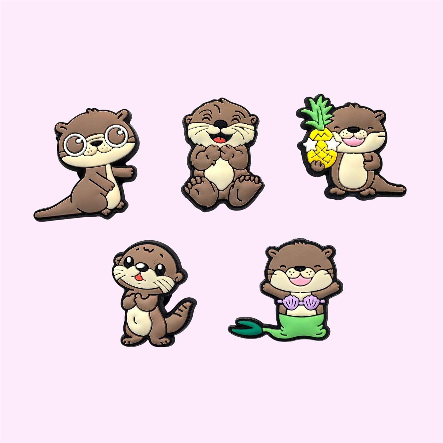 Cute Animal Shoe Charms for Clogs and Sandals, Cartoon Clog Charms Accessories, Kawaii Style Colorful Novelty Shoe Decoration Accessories, Easy Fit Gift Idea