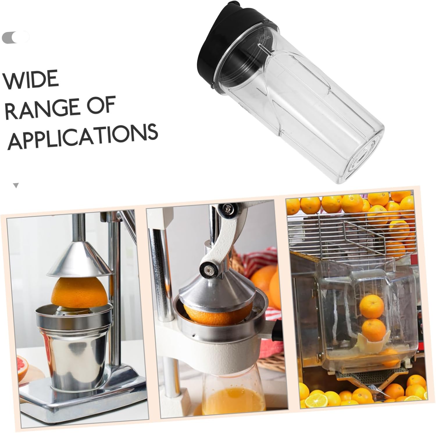 KICHOUSE Replacement Smoothie Cup Lid for Blender Blender Cup Lid Easy to Clean Multi-use
