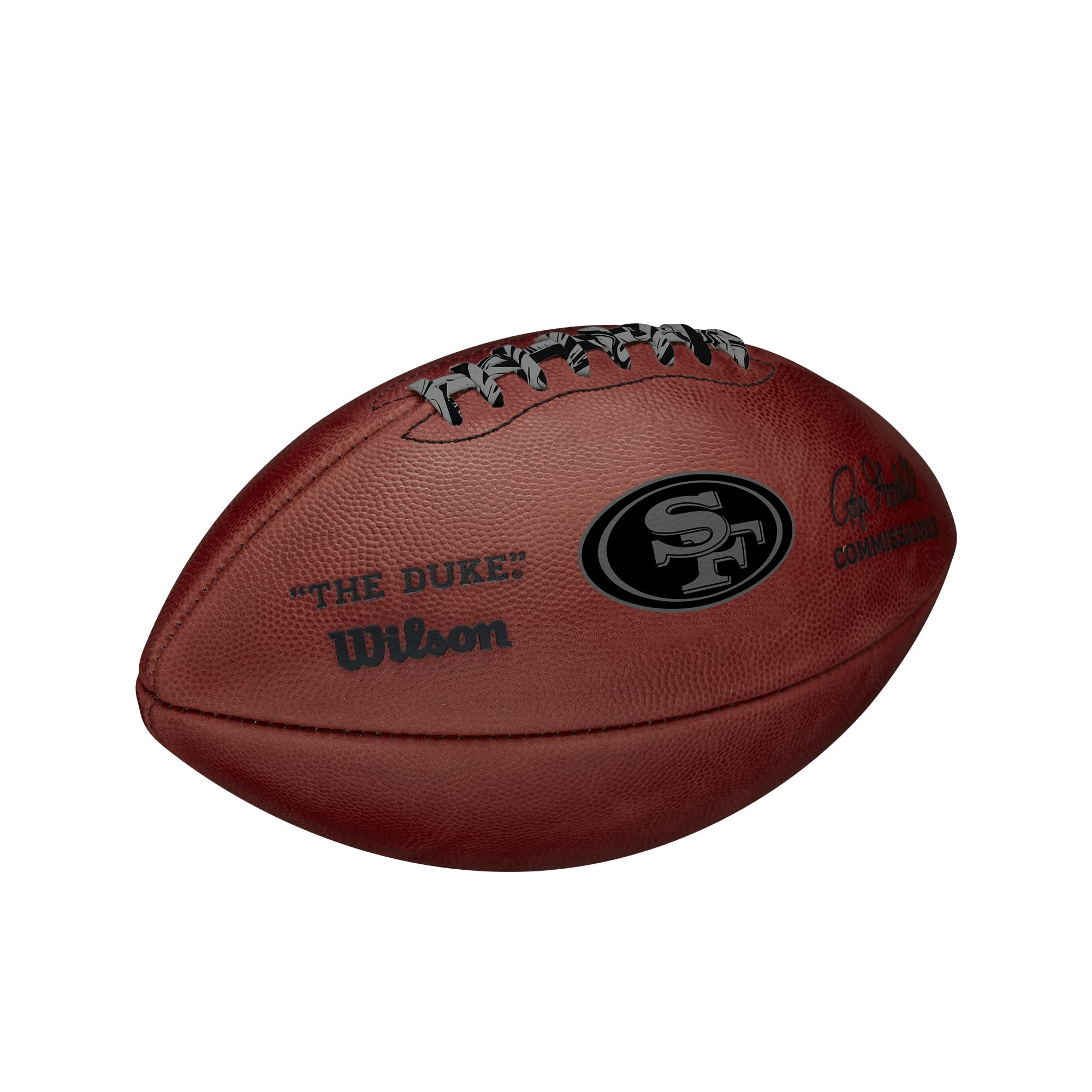 Wilson The Duke NFL Team Metallic Football - San Francisco 49ers