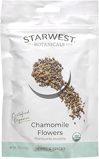 Organic Chamomile Flowers, 0.63 oz (17.9 g)