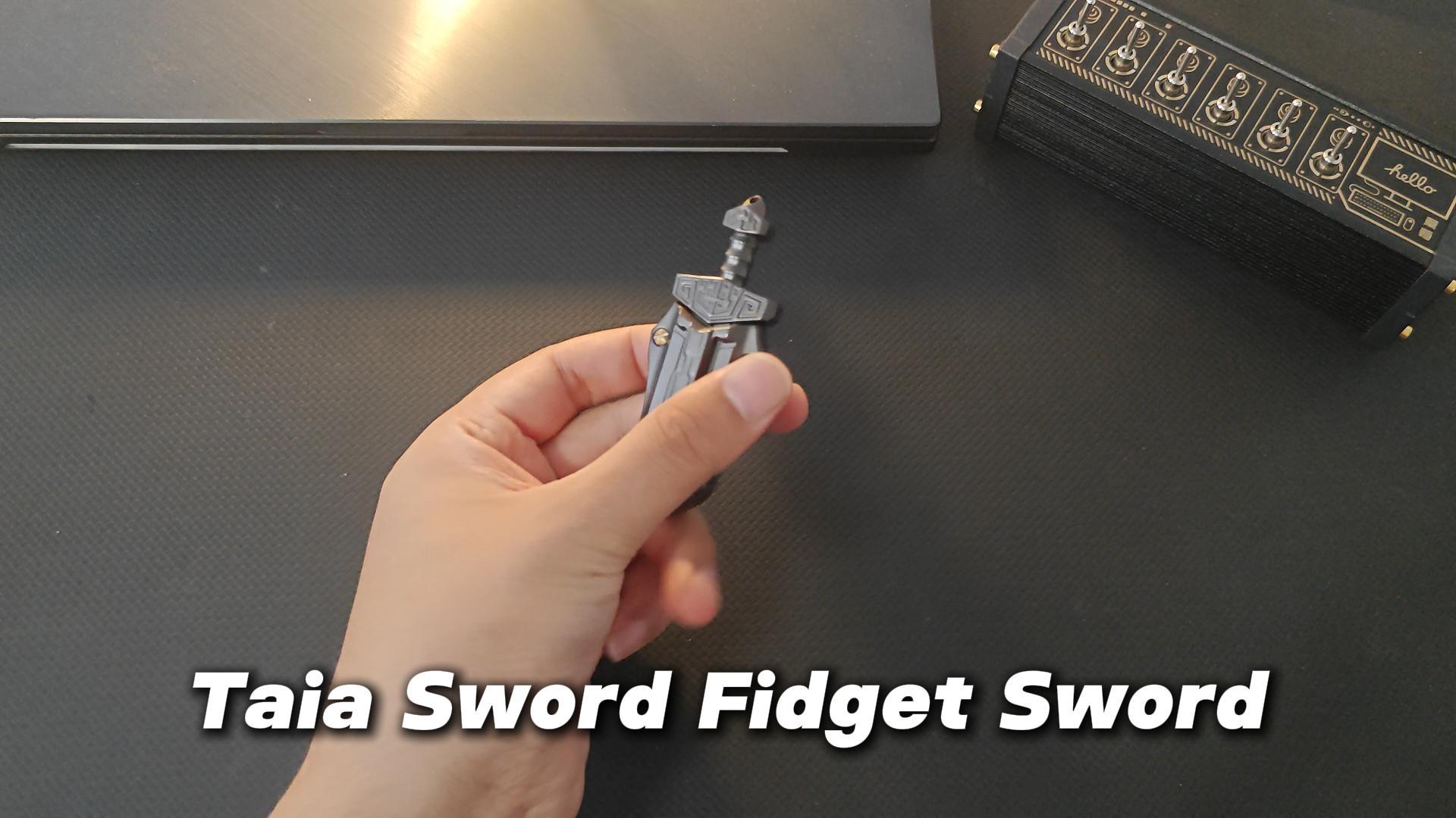 Amazon.com: HIDEDC Taia Sword Fidget Toy, Metal Sword Fidget