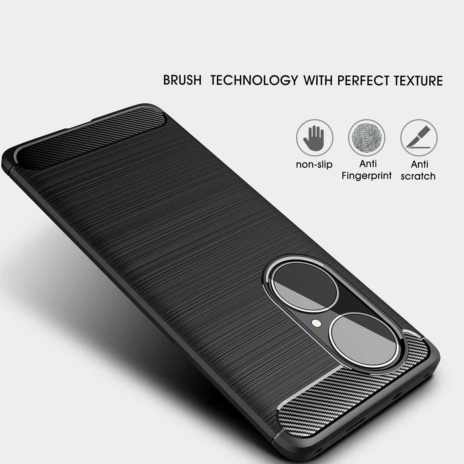 Custodia TPU Trasparente per Huawei P50 Pro - Protezione Elegante e