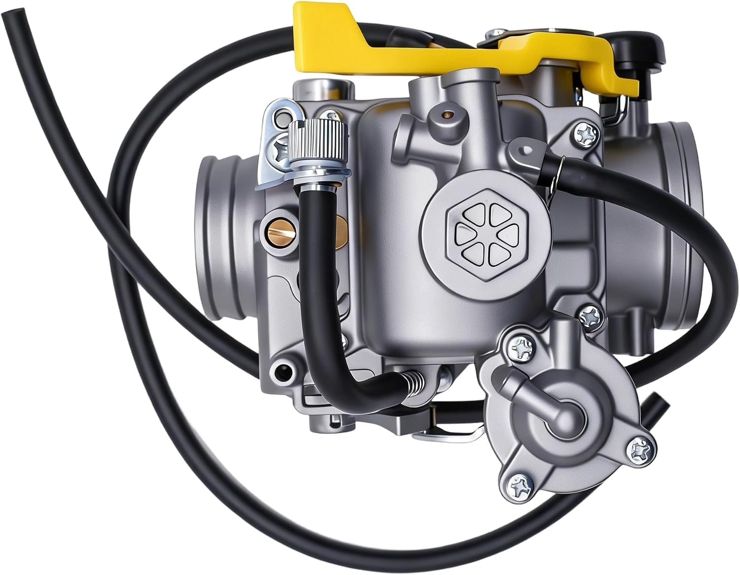 TRX300EX Carburetor Fits for Honda Sportrax 300 TRX300EX Engine Carb 1993-2008 with Air Filter and Fuel Valve Petcock Switch