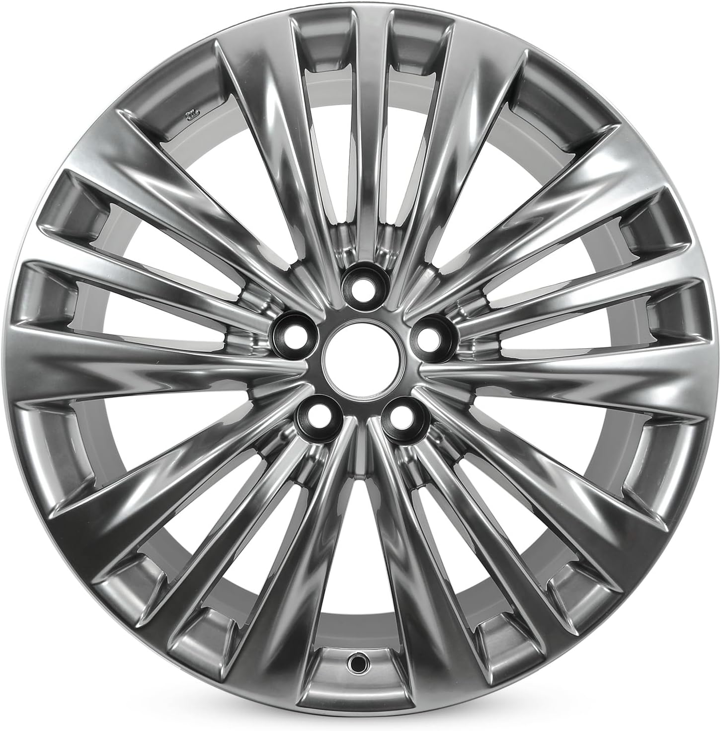 New Set of 20" 20X8 Inch Alloy Wheel for 2020-2025 Toyota Highlander | OEM Design Replacement Rim | Hyper Silver | Direct Fit - OE Stock Specs | 75266