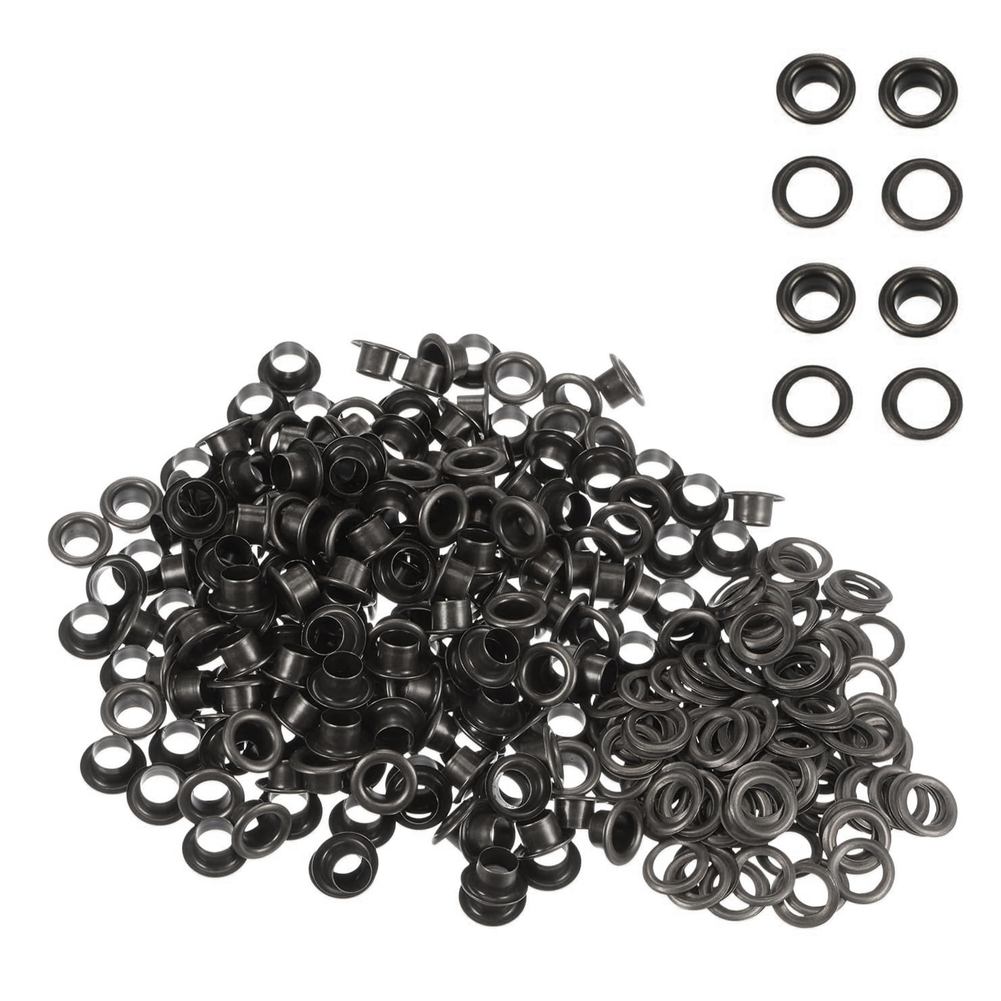 Œillets 8mm gunmetal en laiton antirouille WedDecor pour maroquinerie durable