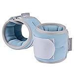 AceSpear Ankle Weights Sets for Men Women Kids 1lb 2lb 3lb 4lb 5lb Leg Weights Arm Wrist Weights Gym for Foot Exercise Training Workout Walking Jogging Yoga (Ocean/Slate, 3 lbs x 2)