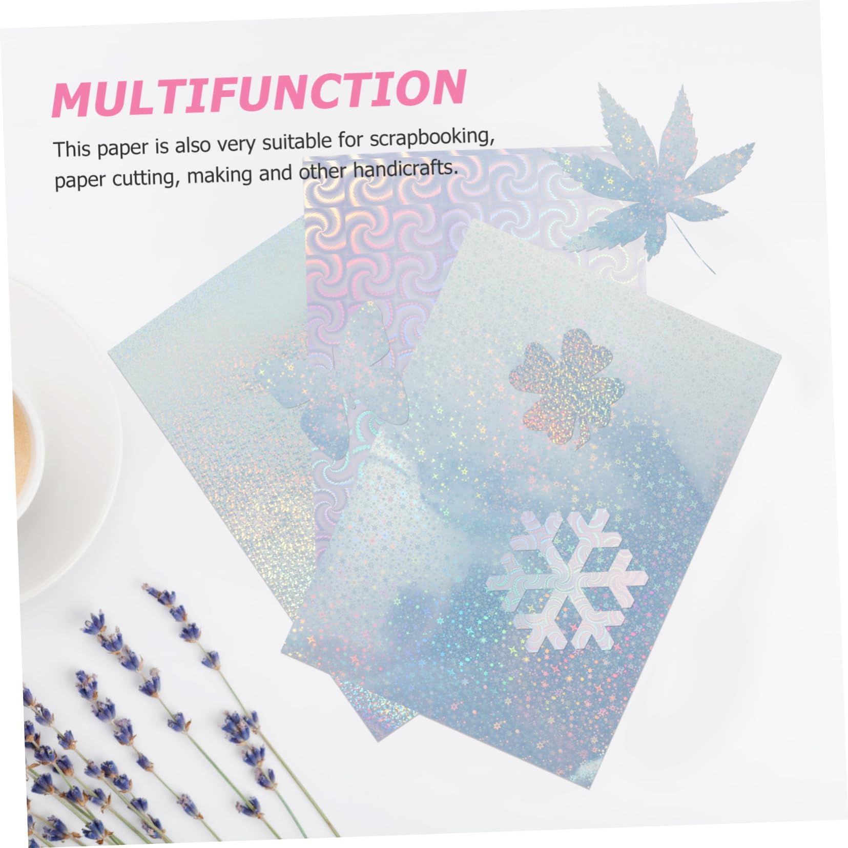 30 Stück Aufkleberpapier für Drucker, Aluminium Laminat, Bedruckbar