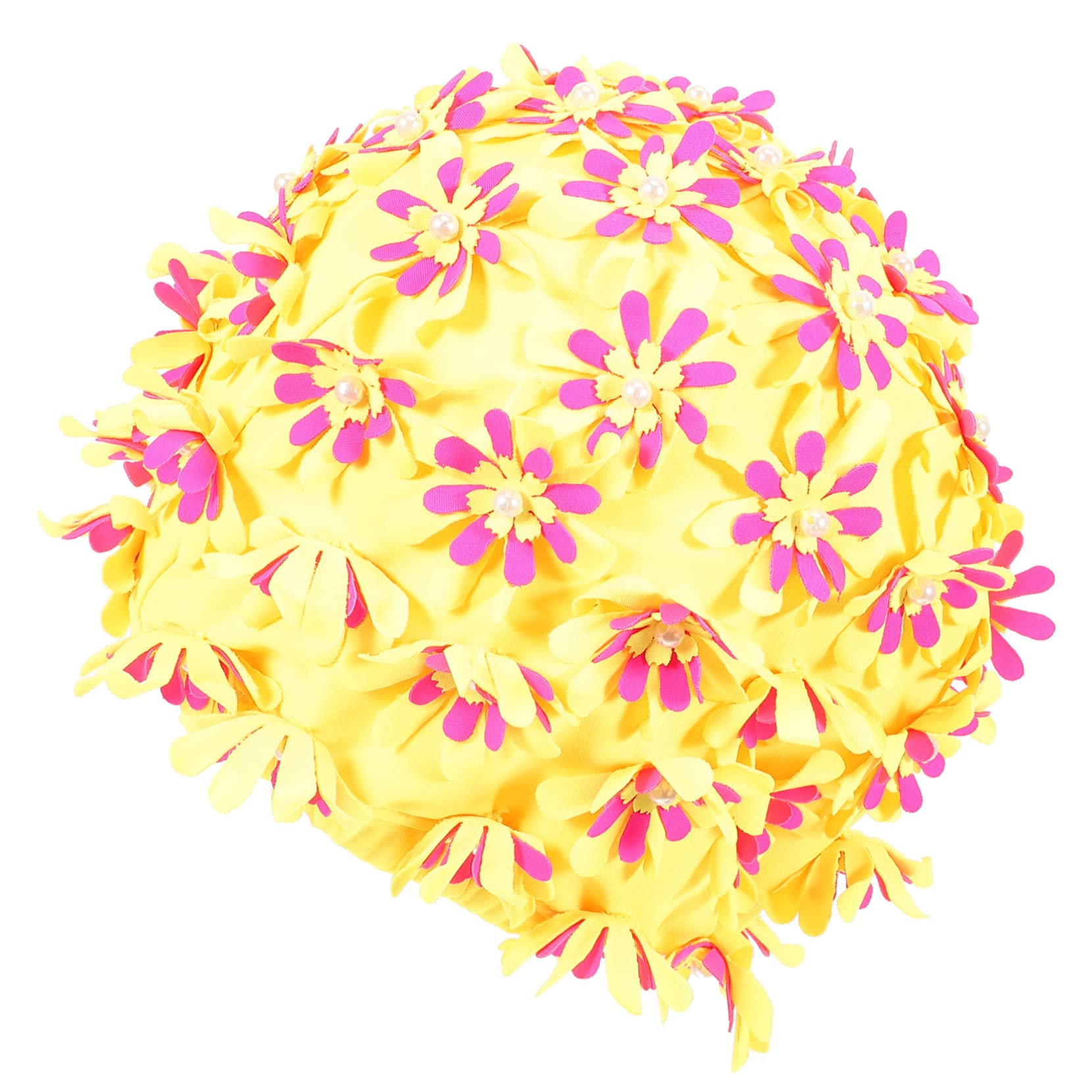 Sosoport Lot De 2 Bonnets De Bain À Fleurs pour Adultes Confortables