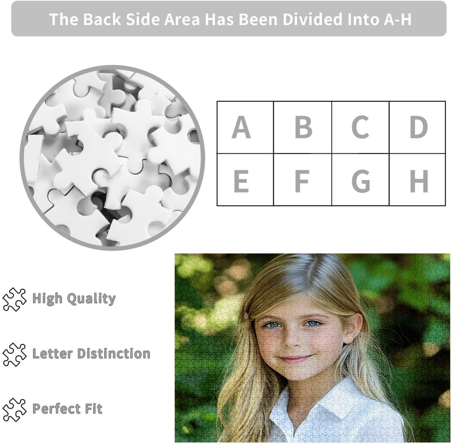 Niestandardowe puzzle fotograficzne 1000/1500/3000/5000 elementów, układanki z własnym zdjęciem i tekstem dla dorosłych dzieci, prezent na urodziny, ślub (poziomy/pionowy) C-1100