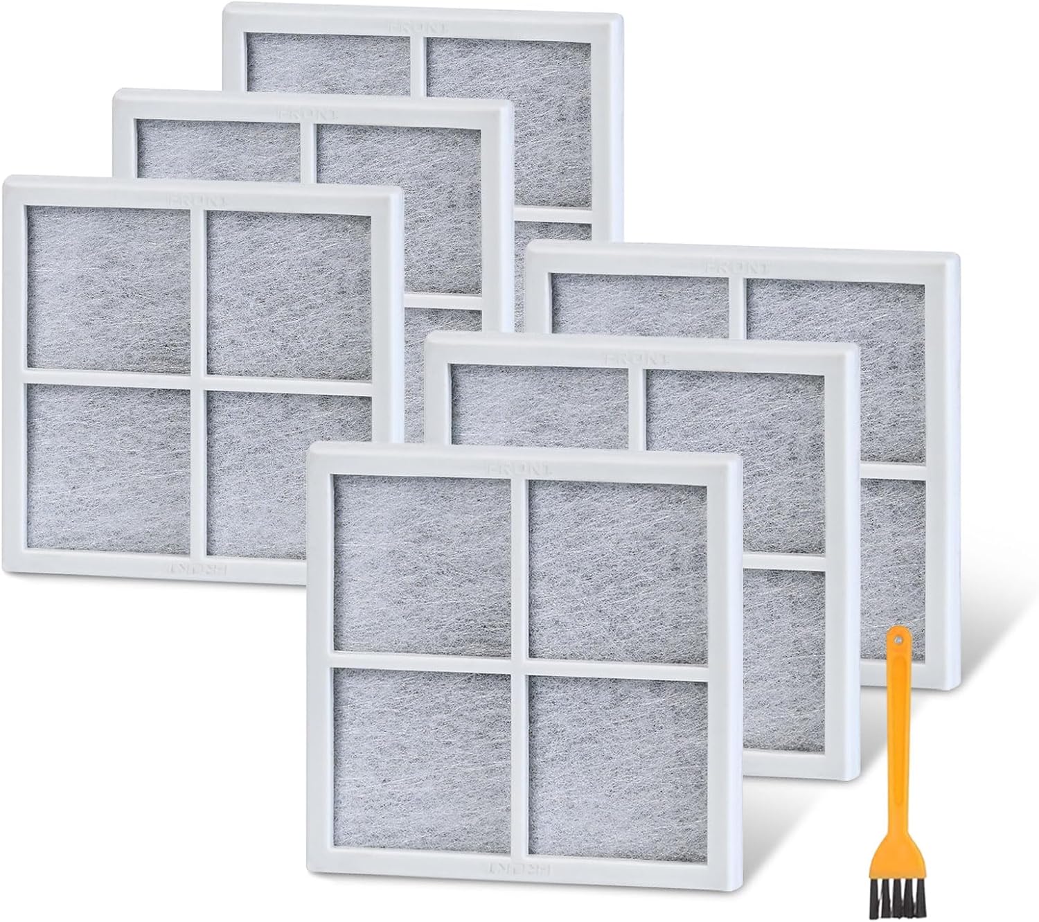 6 Pack LT120F Refrigerator Air Filter | 6 Month Replacement Refrigerator Air Filter for LG LT120F Kenmore Elite 46-9918 469918 9918 Replaces ADQ73214402 ADQ73214403 ADQ73214404