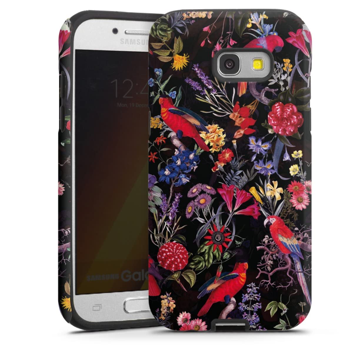 DeinDesign Coque Compatible avec Samsung Galaxy A5 (2017) Coque renforcée Coque Antichoc Fleur Tropical Motifs