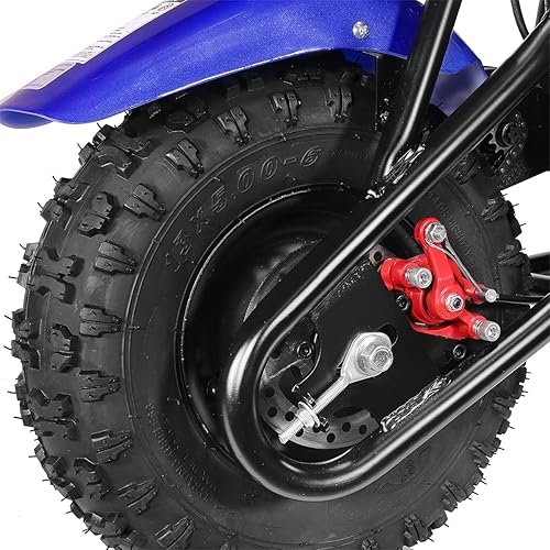 Miniatura 4 de XtremepowerUS Mini moto de cross, 40 CC de 4 tiempos para niños, a gasolina, todoterreno, con bolsillo de gasolina, soporte de peso de 165 libras,
