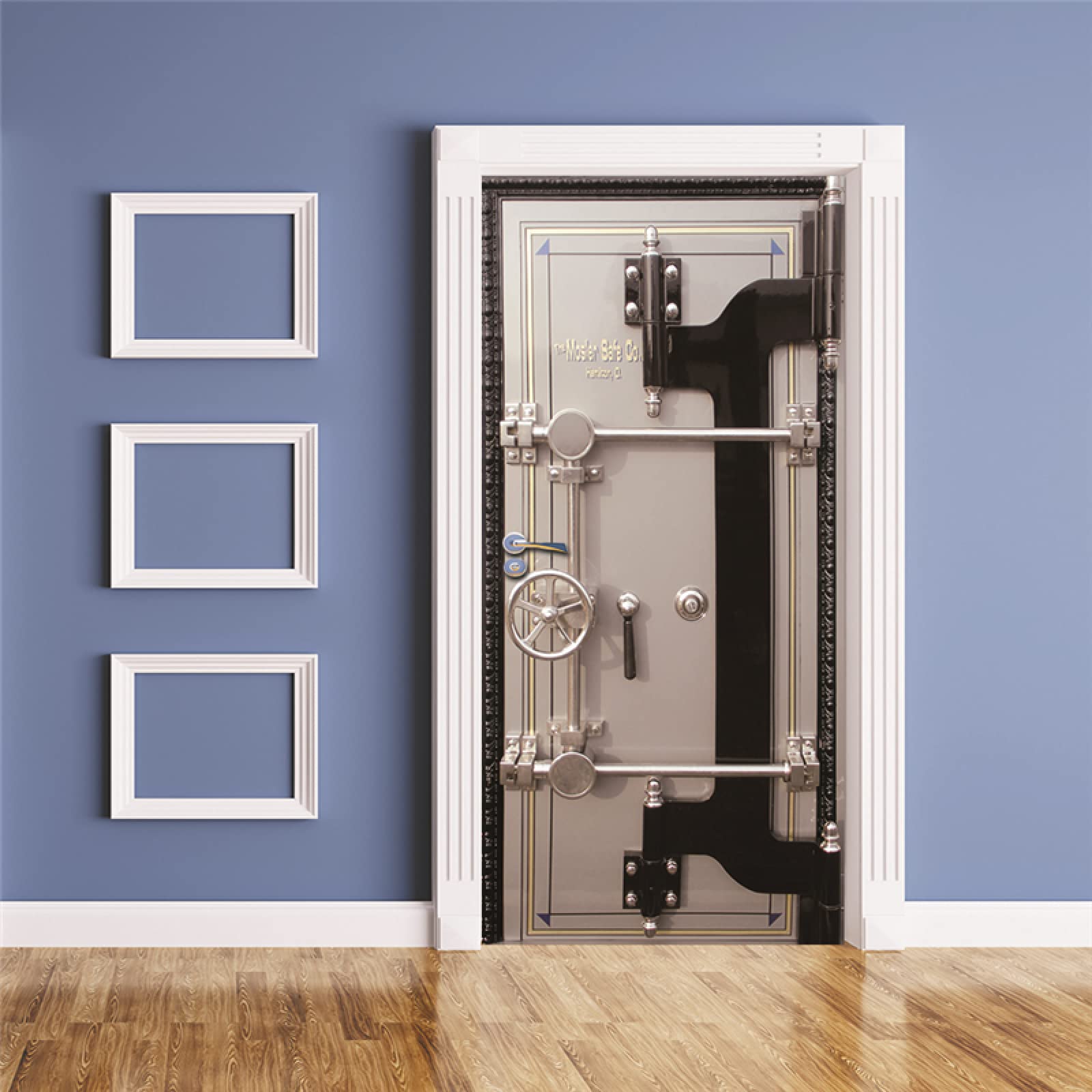 Selbstklebende 3D-Tür-Aufkleber – 77x200 Cm, PVC-Vinyl, Abziehbar & Wiederverwendbar