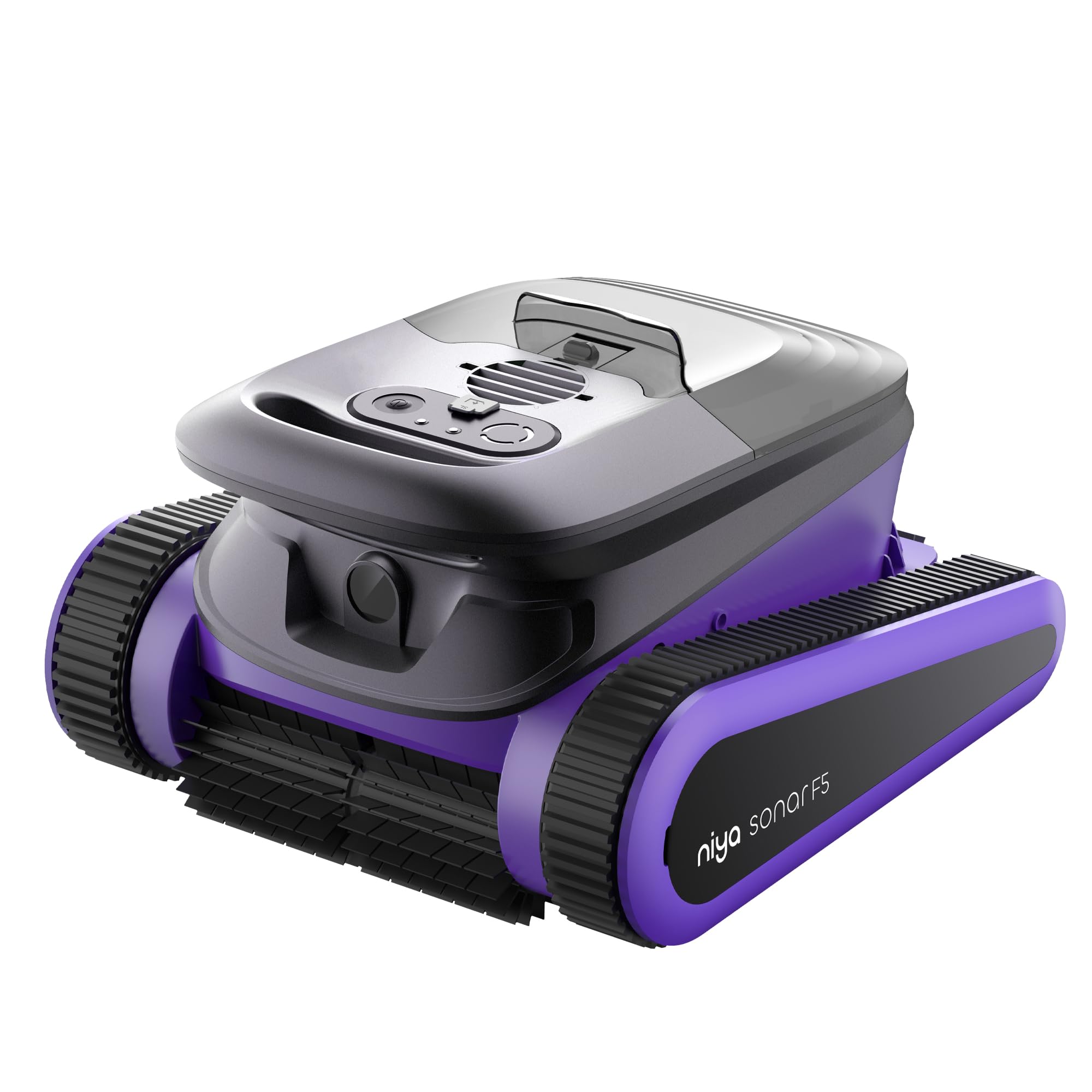 Niya Sonar F5 Robot Aspirateur sans Fil par les créateurs de Dolphin, Modes de Nettoyage Personnalisables Via l'App, idéal Piscines jusqu'à 12 mètres, Couverture complète, Navigation Sonar