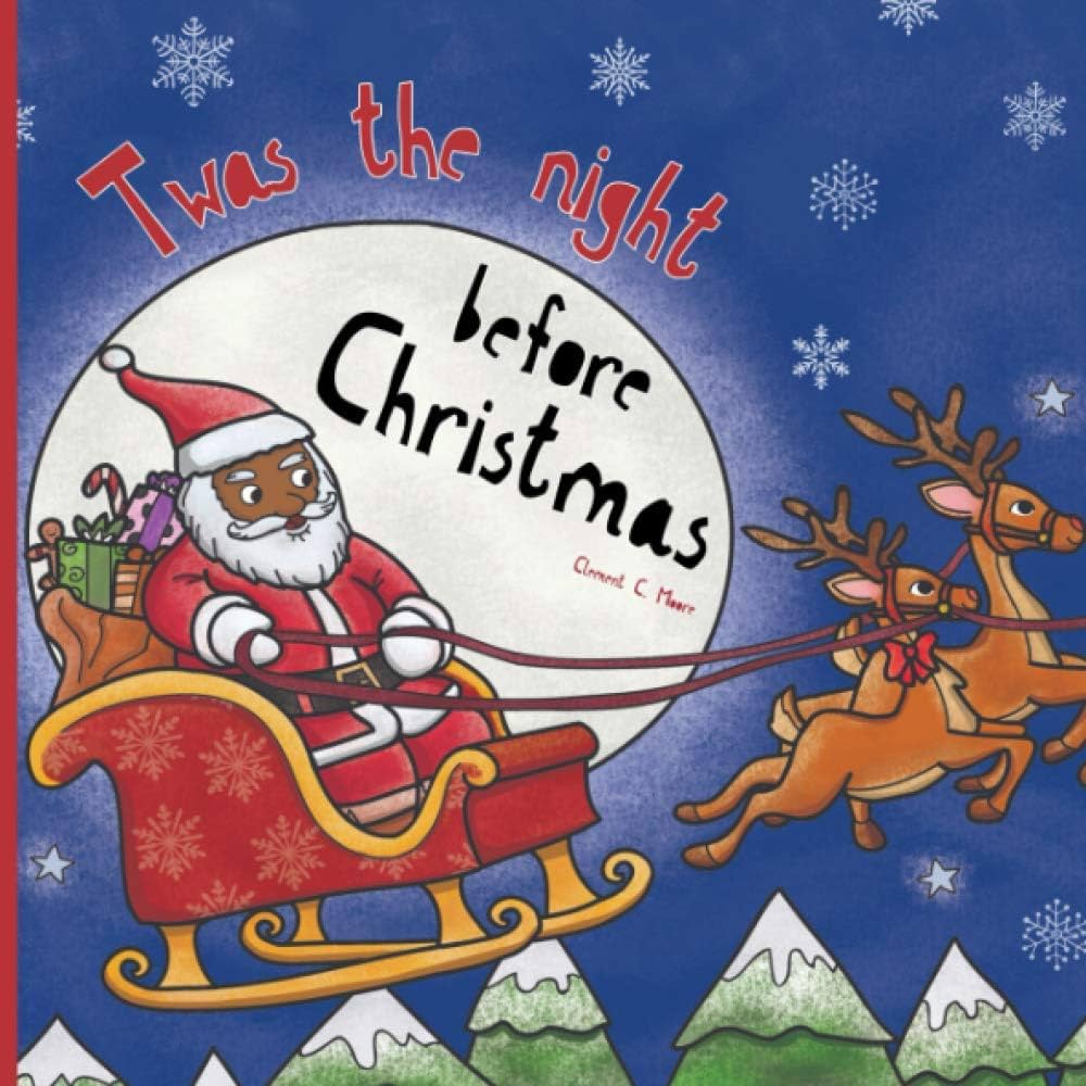 洋書 Christmas in AMERICA Twas The Night Before Christmas: The Classic Poem Book