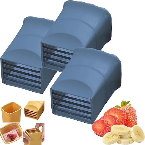 Cortador de tazas, cortador de fresa, cortador de fresa de plátano de acero inoxidable, cortador de huevos, fabricación rápida de frutas suaves,