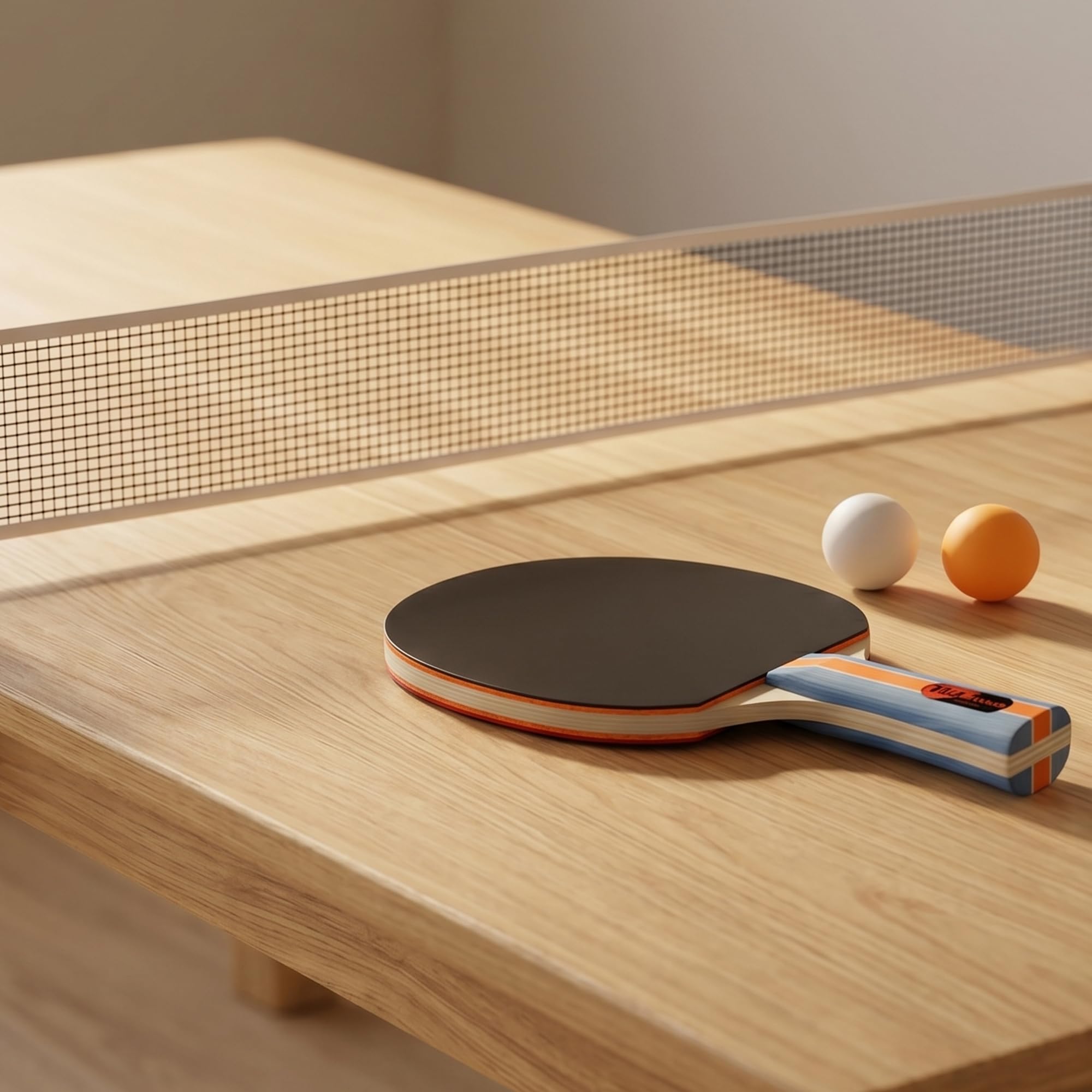 Set da ping pong con 4 racchette, 6 palline, rete estensibile da 175 cm e borsa per il trasporto, set di racchette da ping pong, per intrattenimento in famiglia e sport all'aria aperta