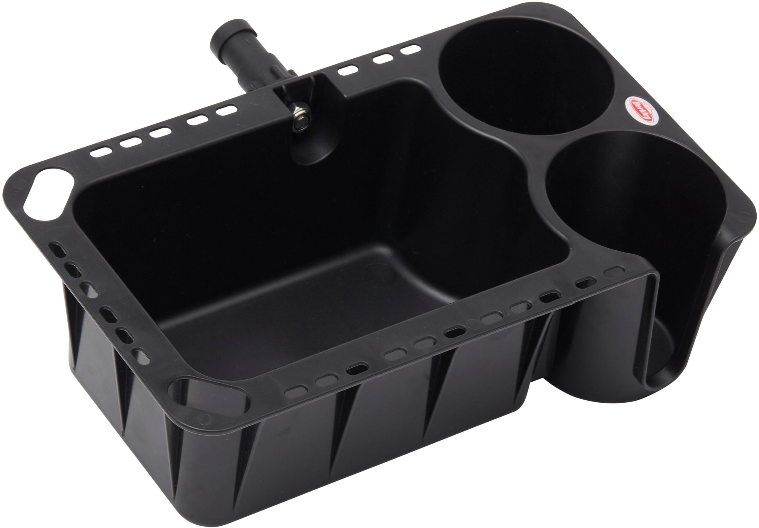 Berkley Boat Fishing Organiser With Cup Holder Keep All Your Fishing Boat Accessories Neatly Stored and Close at Hand, Perfect for Inflatable Boat, Belly Boat, or Other Fishing Vessel